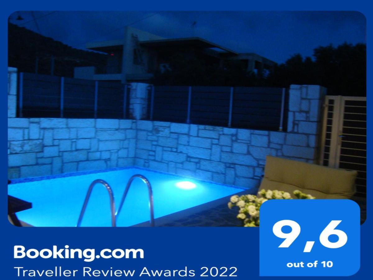 “Theeporto” Maisonette With Pool Gouves Exterior foto