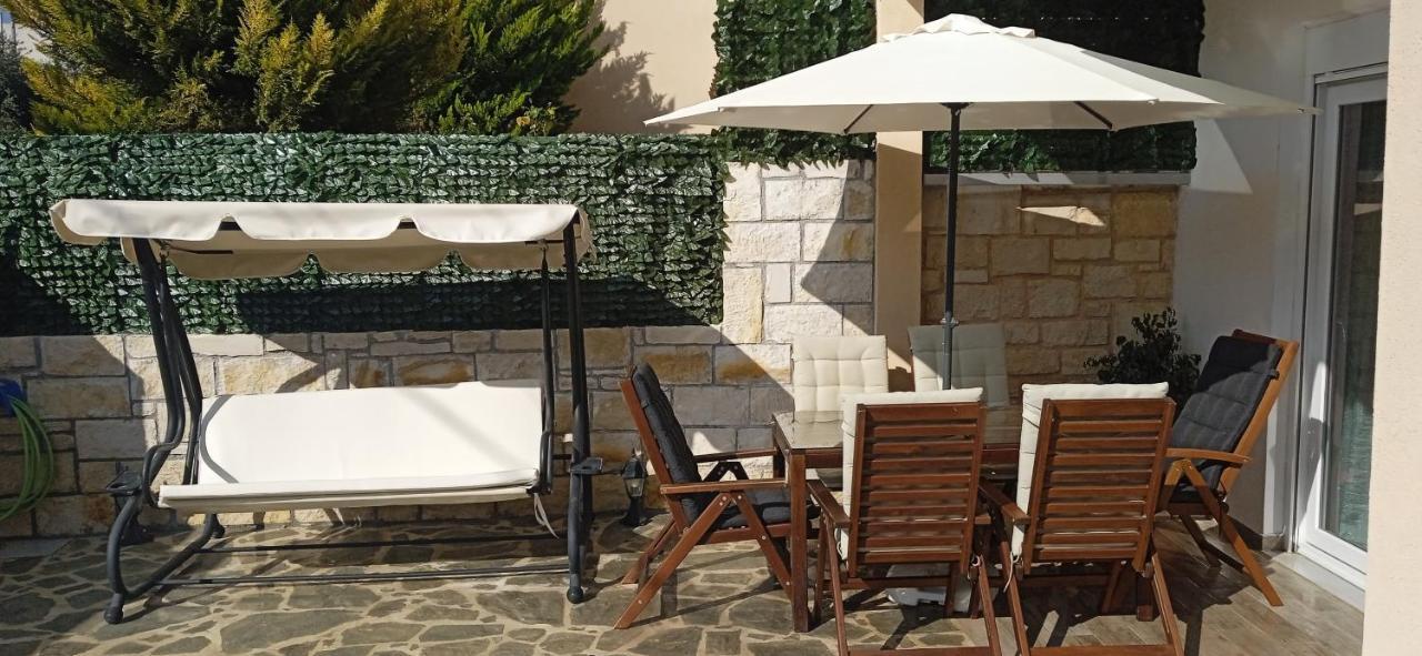“Theeporto” Maisonette With Pool Gouves Exterior foto