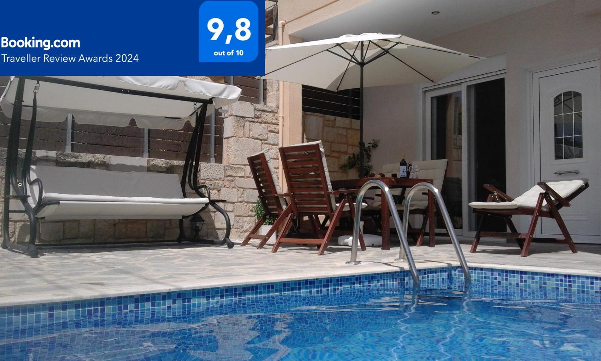 “Theeporto” Maisonette With Pool Gouves Exterior foto