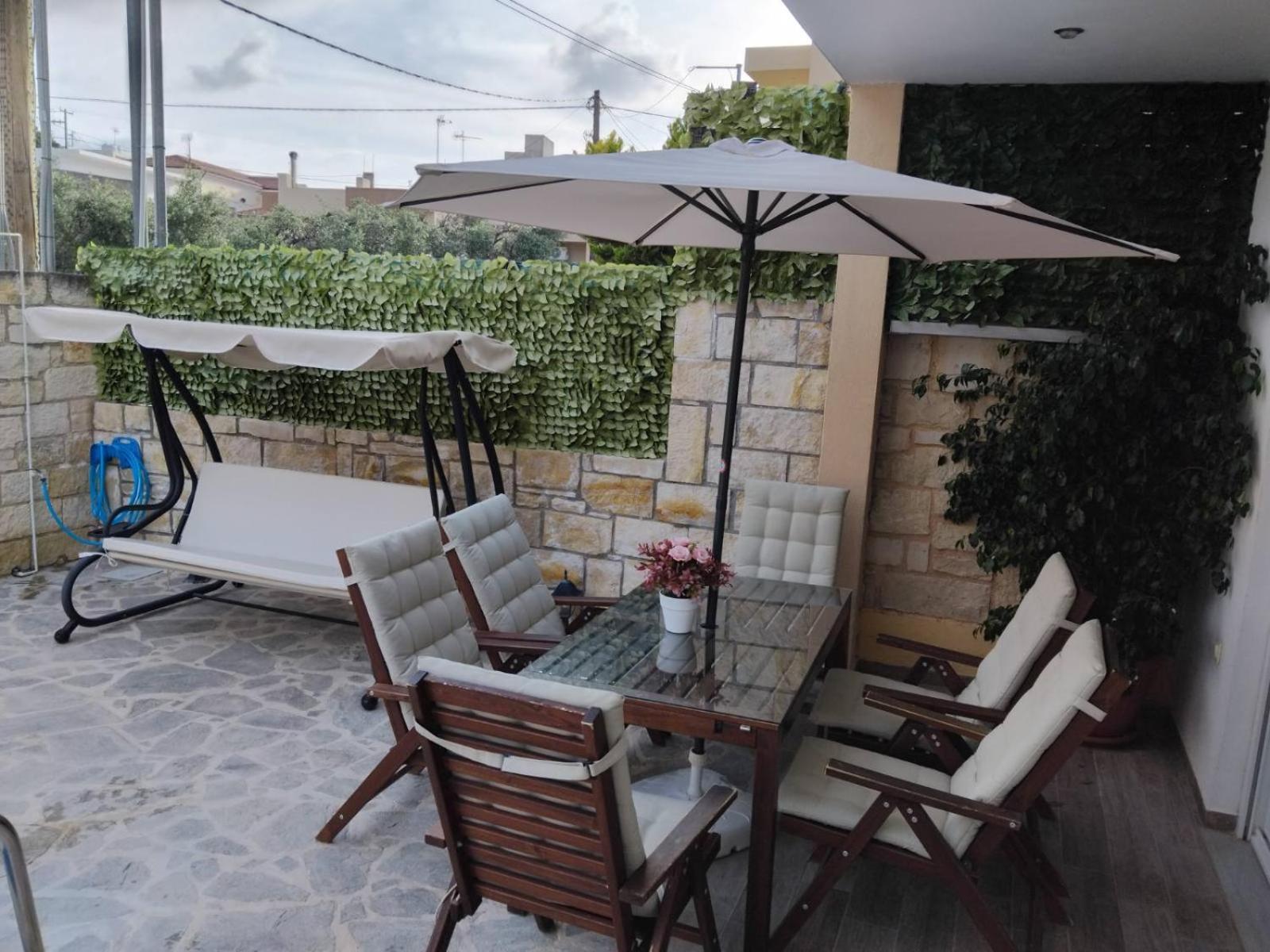 “Theeporto” Maisonette With Pool Gouves Exterior foto